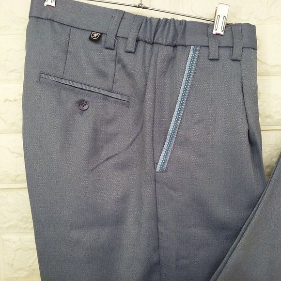 NWT Stacy Adams 4302 Slacks Men's 34x34 Pleated - Picture 12 of 12